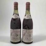 2 bouteilles GEVREY CHAMBERTIN - Albert BICHOT 1964  ...