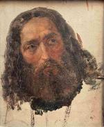 Attribué à Peter Wassiljewitch BASSIN (1793-1877)
Portrait d'homme, esquisse. 
Huile sur...