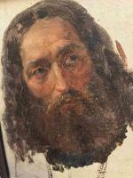 Attribué à Peter Wassiljewitch BASSIN (1793-1877)
Portrait d'homme, esquisse. 
Huile sur...