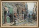 Elie-Anatole PAVIL (Odessa, 1873 - Rabat, 1944)Vue animée de la...