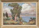 Léon-Charles CANNICCIONI (Ajaccio, 1879 - Courbevoie, 1957)
Vue de la baie...