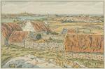 Henri RIVIERE (Paris, 1864 - Sucy-en-Brie, 1951)
L’ile Bréhat, 1913.
Planche de...