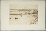 Henri RIVIERE (Paris, 1864 - Sucy-en-Brie, 1951)
Petit port breton.
Eau-forte sur...