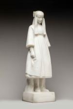 Francis RENAUD (Saint-Brieuc, 1887-1973)VONNICK.Exceptionnelle sculpture en marbre de taille directe,...