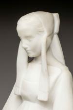 Francis RENAUD (Saint-Brieuc, 1887-1973)VONNICK.Exceptionnelle sculpture en marbre de taille directe,...