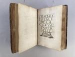 SABBATHIER, Esprit (16?-VERS 1675). Idealis umbra sapientiae generalis. L Ombre...