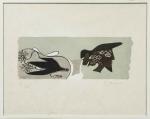 Georges BRAQUE (Argenteuil, 1882 - Paris, 1963)
"Le poète et l'oiseau"
Lithographie...