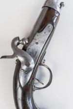 PISTOLET DE GENDARMERIE modèle 1822 T à percussion.
Manufacture de Châtellerault....