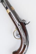 PISTOLET REGLEMENTAIRE de Marine modèle 1837. 
Manufacture Royale de Châtellerault....