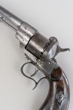 REVOLVER REGLEMENTAIRE à broche  LEFAUCHEUX 1858 DE MARINE.
Calibre 12...