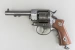 REVOLVER REGLEMENTAIRE Français LEFAUCHEUX 1870 N de Marine. 
Calibre 12...