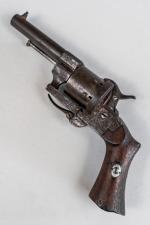 REVOLVER à broche signé LEFAUCHEUX BRTE S.G.D.G. A PARIS sur...