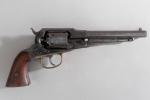 REVOLVER REMINGTON 1858 NAVY Double Action calibre 36. 
Finition en...