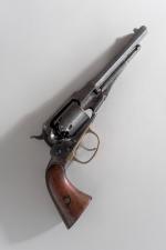 REVOLVER REMINGTON 1858 NAVY Double Action calibre 36. 
Finition en...