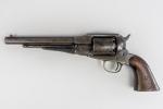 REVOLVER REMINGTON 1858 ARMY NEW MODEL, calibre 44. 
Belle patine...