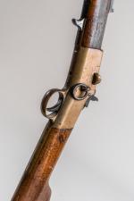 CARABINE DE SELLE réglementaire WARNER, fabrication 1865. 
Calibre 50 RF....