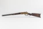 CARABINE DE SELLE WINCHESTER 1866 Yellow boy.
Calibre 44 Henry annulaire....