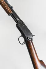 CARABINE A POMPE WINCHESTER 1890 calibre 22 lr.
Magasin tubulaire d'une...