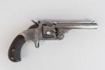 REVOLVER SMITH & WESSON type Baby Russian à brisure. 
Calibre...