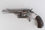 REVOLVER SMITH & WESSON type Baby Russian à brisure. 
Calibre...