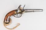 PISTOLET REGLEMENTAIRE 1777 CHARLEVILLE (réplique italienne). Très belle patine homogène....