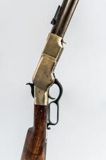 FUSIL type HENRY 1860.Fabrication contemporaine par UBERTI calibre 44/40. Magasin...