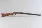 FUSIL type HENRY 1860.Fabrication contemporaine par UBERTI calibre 44/40. Magasin...