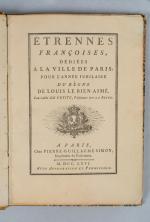 Abbé de PETITY, Prédicateur de la Reine. Etrennes françoises, dédiées...