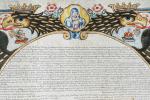 [Italie - Université]DIPLOME DE L’UNIVERSITE DE NAPLES, 1652Superbe et rare...