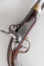 PISTOLET REGLEMENTAIRE français à percussion 1822 T BIS  de...