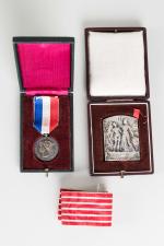 France, Ordre de la LEGION D'HONNEUR. DEUX ETOILES de chevalier...