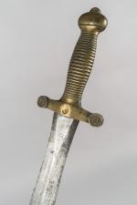 France, première moitié du XIXe siècle. GLAIVE d'infanterie modèle 1831,...