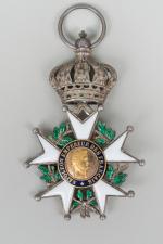 France, Second Empire, ordre de la Légion d'Honneur. CROIX de...