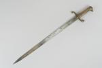 Prusse, XIXe siècle. GLAIVE modèle 1864 de l'infanterie de ligne,...