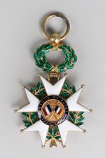 France, IIIe République, Ordre de la LEGION D'HONNEUR. Etoile d'officier...