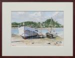 Guy L'HOSTIS (Paimpol, 1945) - Peintre de la Marine en...