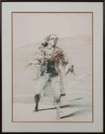 Claude WEISBUCH (1927-2014)"Amadeus".Lithographie signée en bas à droite et justifiée...