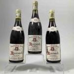 3 bouteilles MEURSAULT rouge "Les Forges"- G. PRIEUR 1993Etiquettes légèrement...