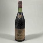 1 bouteille VOLNAY - POITHIER TAVERNIER 1959 Etiquette tachée.