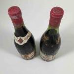 2 bouteilles CHATEAUNEUF du PAPE - Domaine CHANTE PERDRIX 1970Dont...