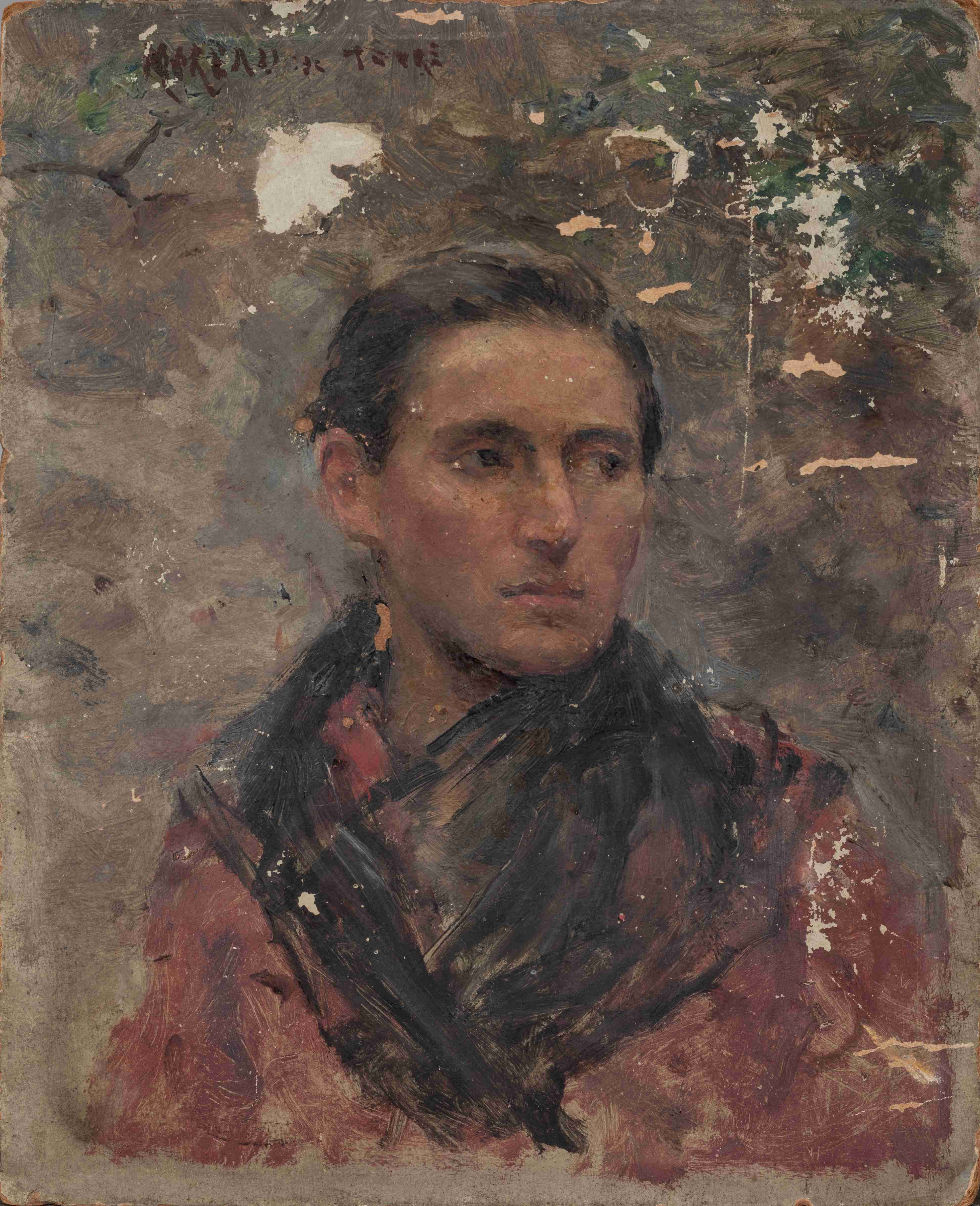 Georges MOREAU DE TOURS (Ivry-sur-Seine, 1848 - Bois-le-Roi, 1901)
Portrait de...