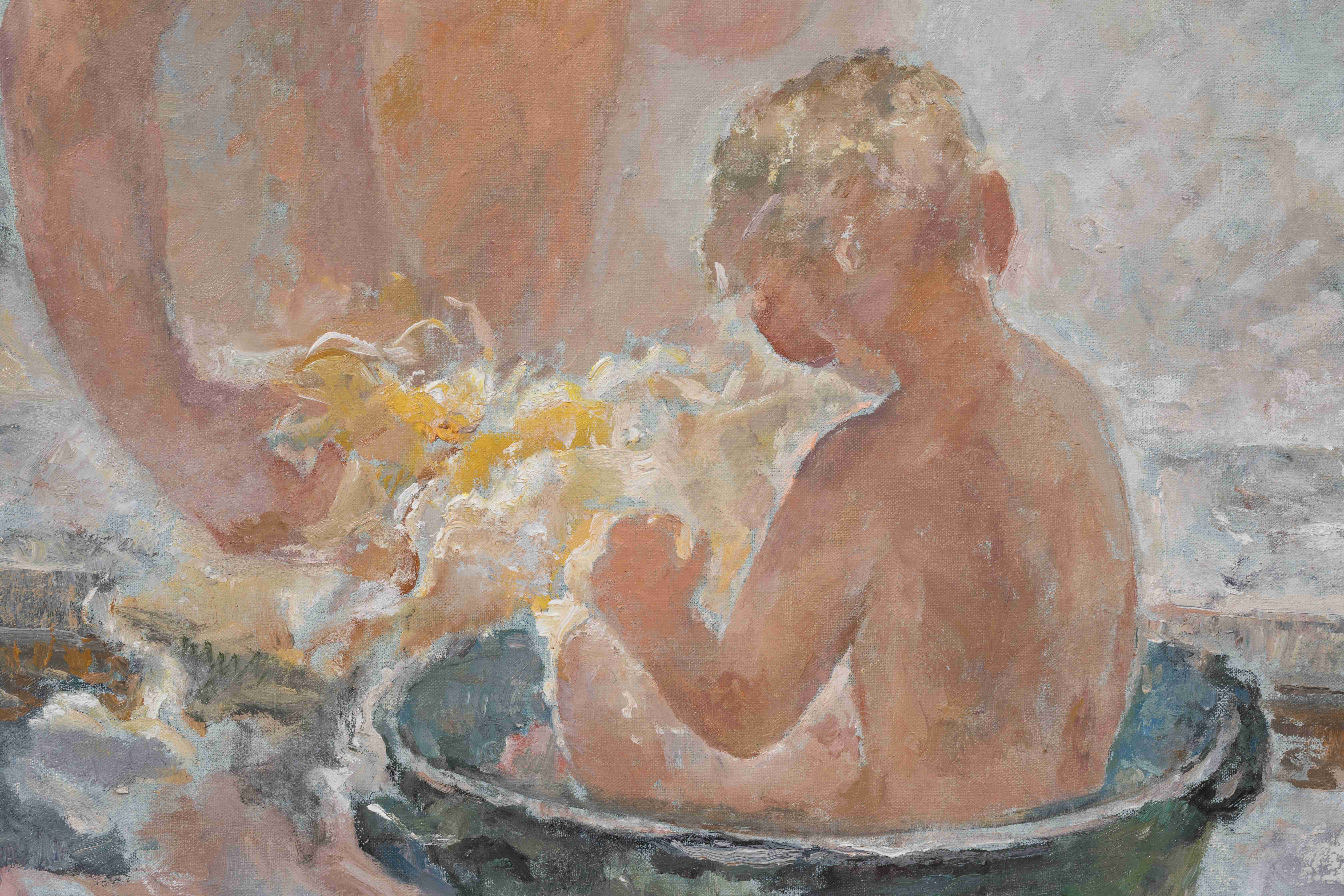 Irina VITMAN (Moscou, 1916 - ? 2012)
"Le bain" (russe)
Huile sur...