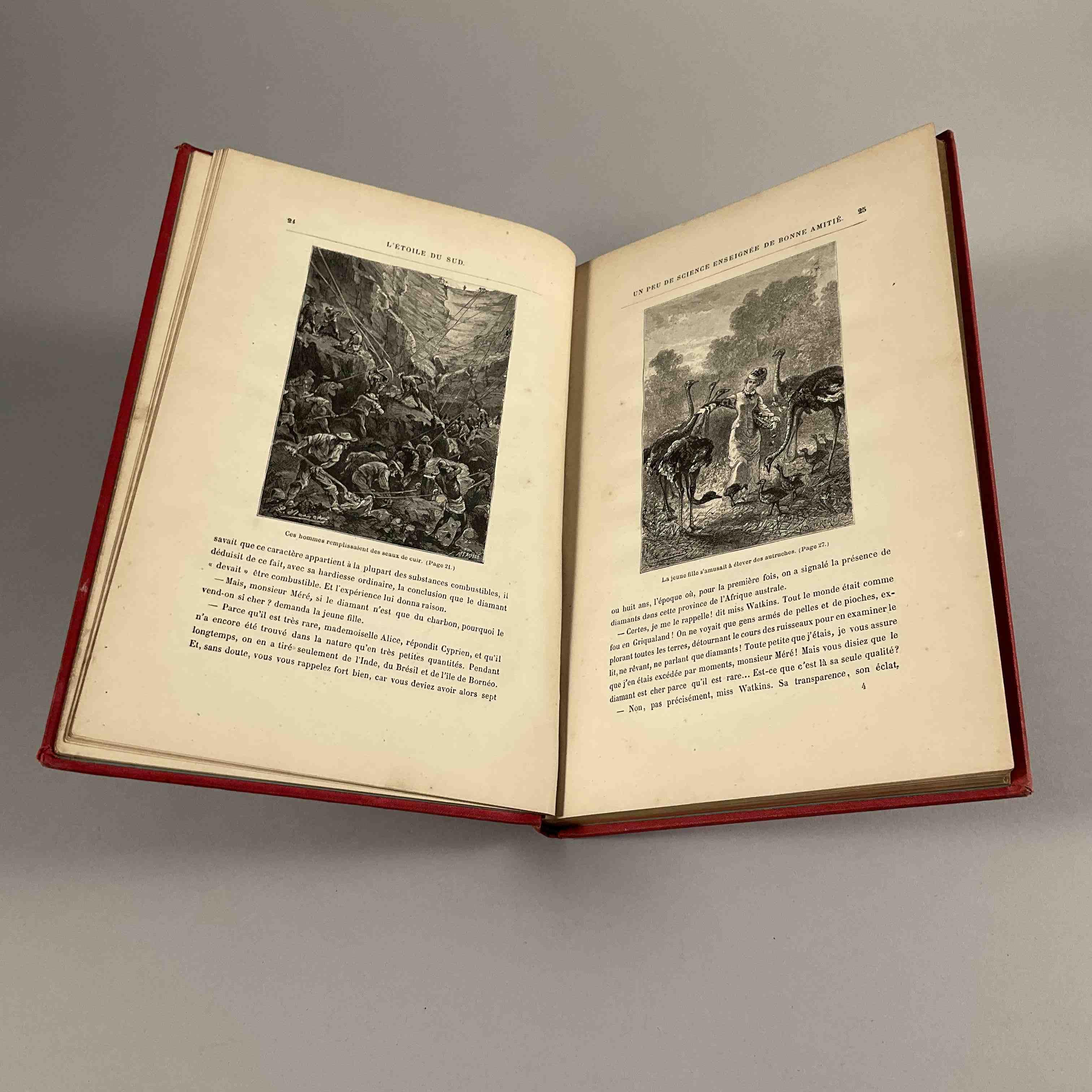Jules Verne, L étoile du sud.
Paris, Hetzel, sd. Catalogue CH...