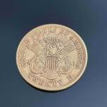 ETATS-UNIS D'AMERIQUE. 20 DOLLARS or, type Liberty. San Francisco, 1876.