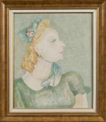 Pierre de BELAY (Quimper, 1890 - Ostende, 1947)
"Portrait de Madame...