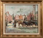 Pierre de BELAY (Quimper, 1890 - Ostende, 1947)Bruges, la Grand...