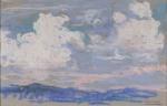 Henri GUINIER (Paris, 1867 - Neuilly-sur-Seine, 1927)Ciel de mer à...