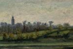 Jean LE FLAOUTER (1877-1947)Vue de la vallée de Tréauray, le...