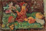 David PERETZ (Plovdiv, Bulgarie, 1906 - Paris, 1982)
Nature morte au...