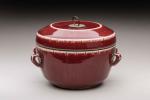CHINE, début XXème siècleEnsemble en porcelaine comprenant : - Pot...